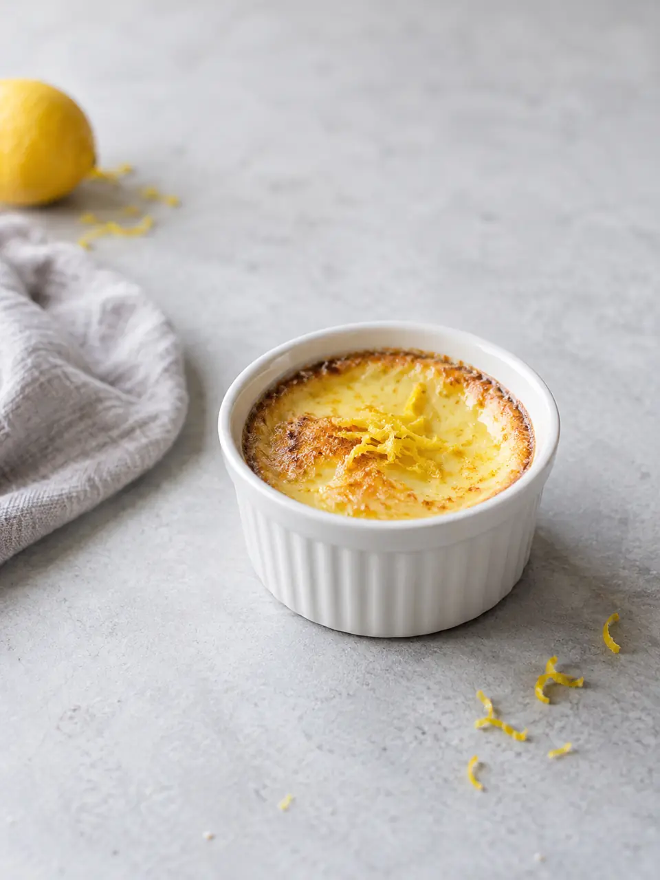 Flan de huevo sin azúcar