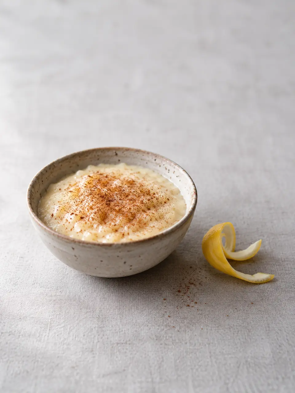 Sémola con leche sin azúcar