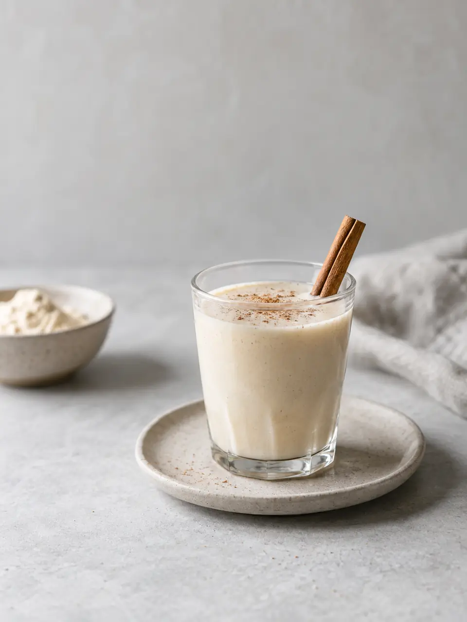Batido de proteína y vainilla