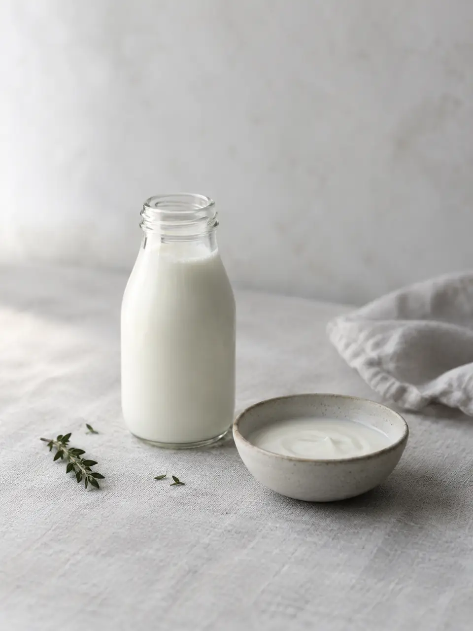 Yogur bebible con proteína