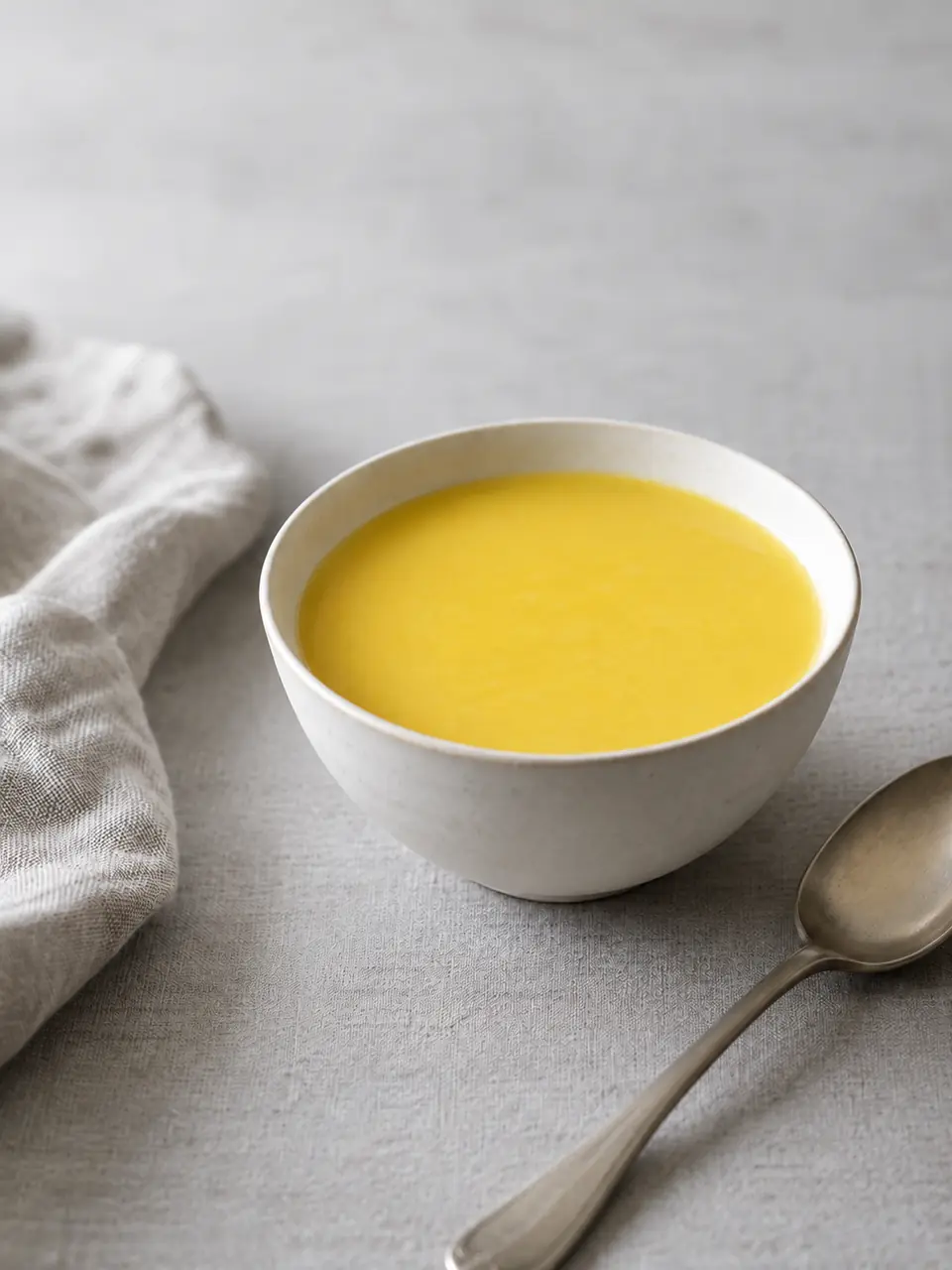 Crema de choclo colada