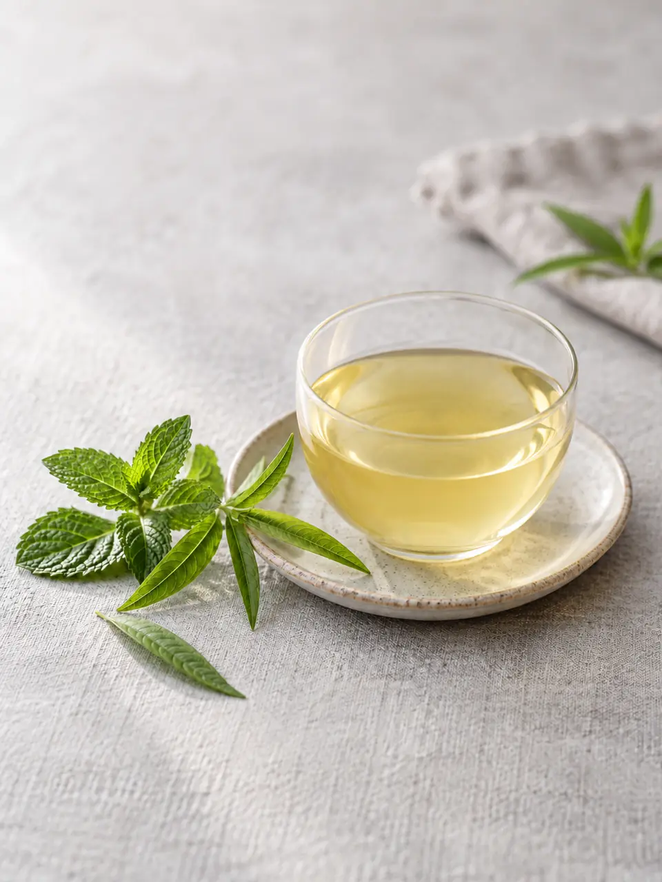 Agüita de cedrón y menta