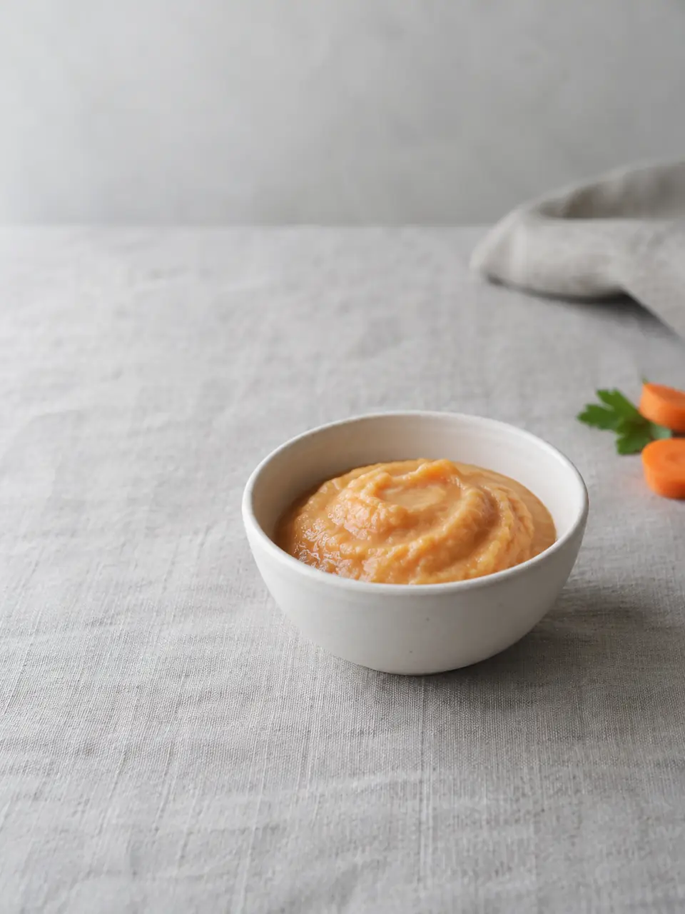 Puré de pollo con zanahoria
