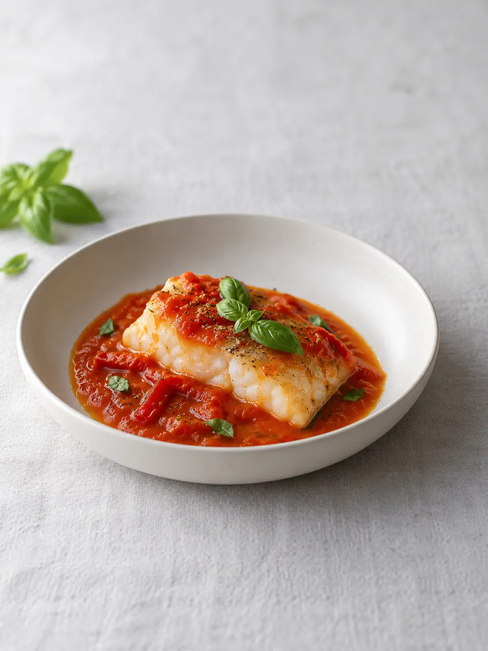 Merluza en salsa de tomate