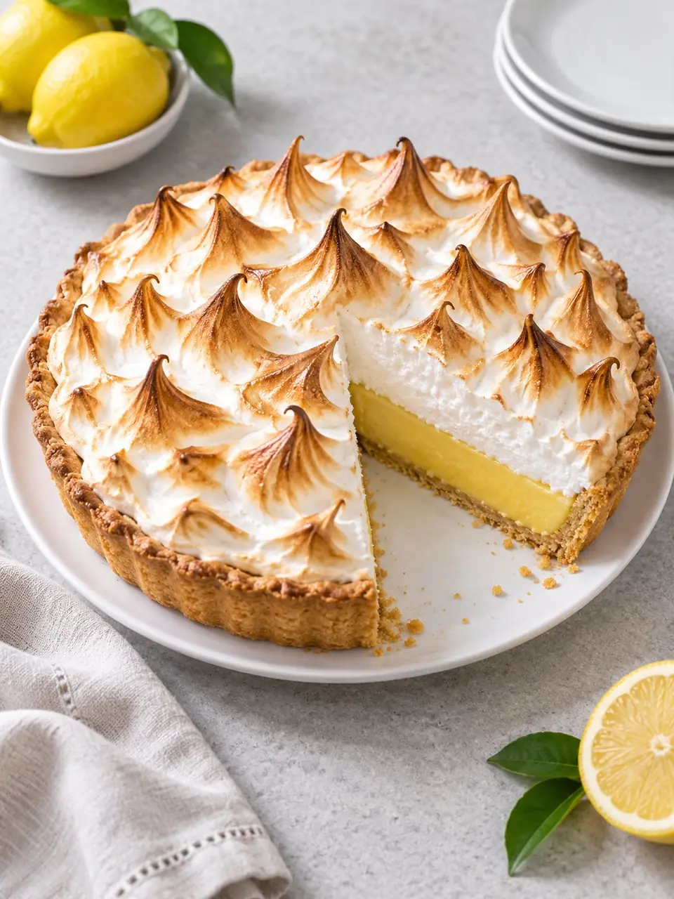 Pie de limón
