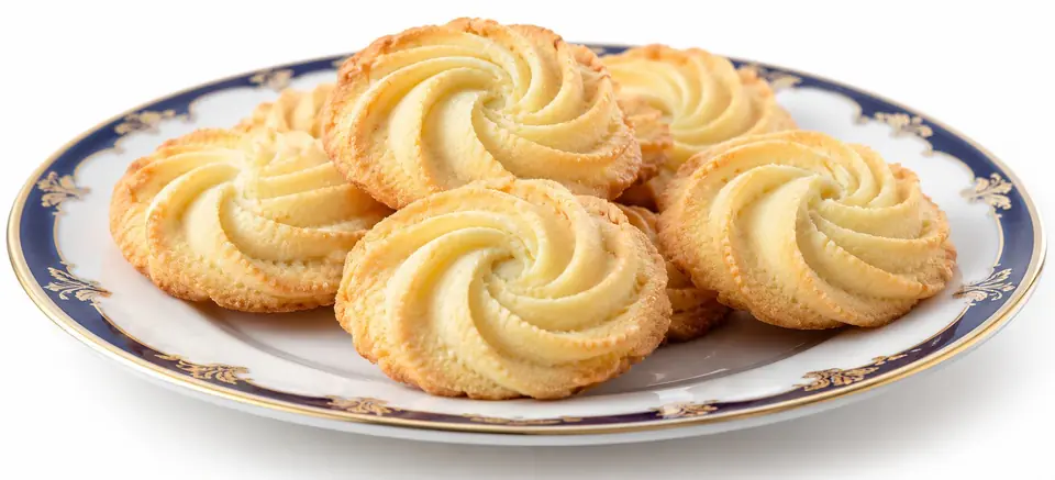 Galletas de mantequilla y vainilla