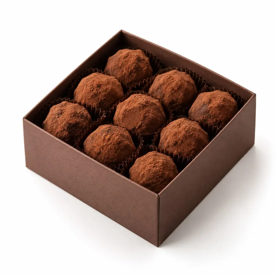 Trufas de chocolate