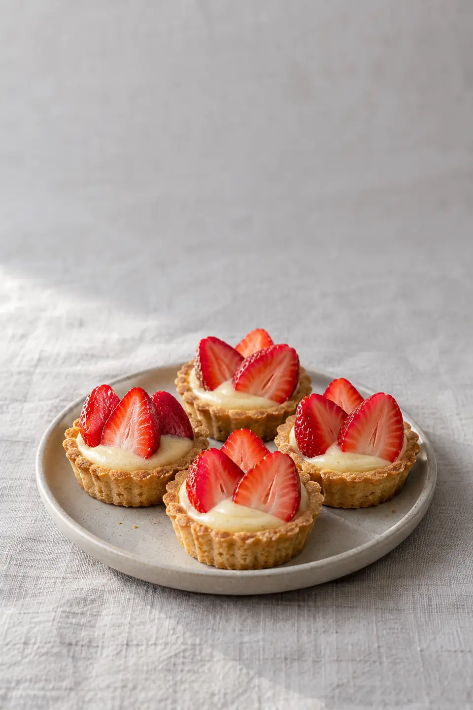 Tartaletas de frutilla
