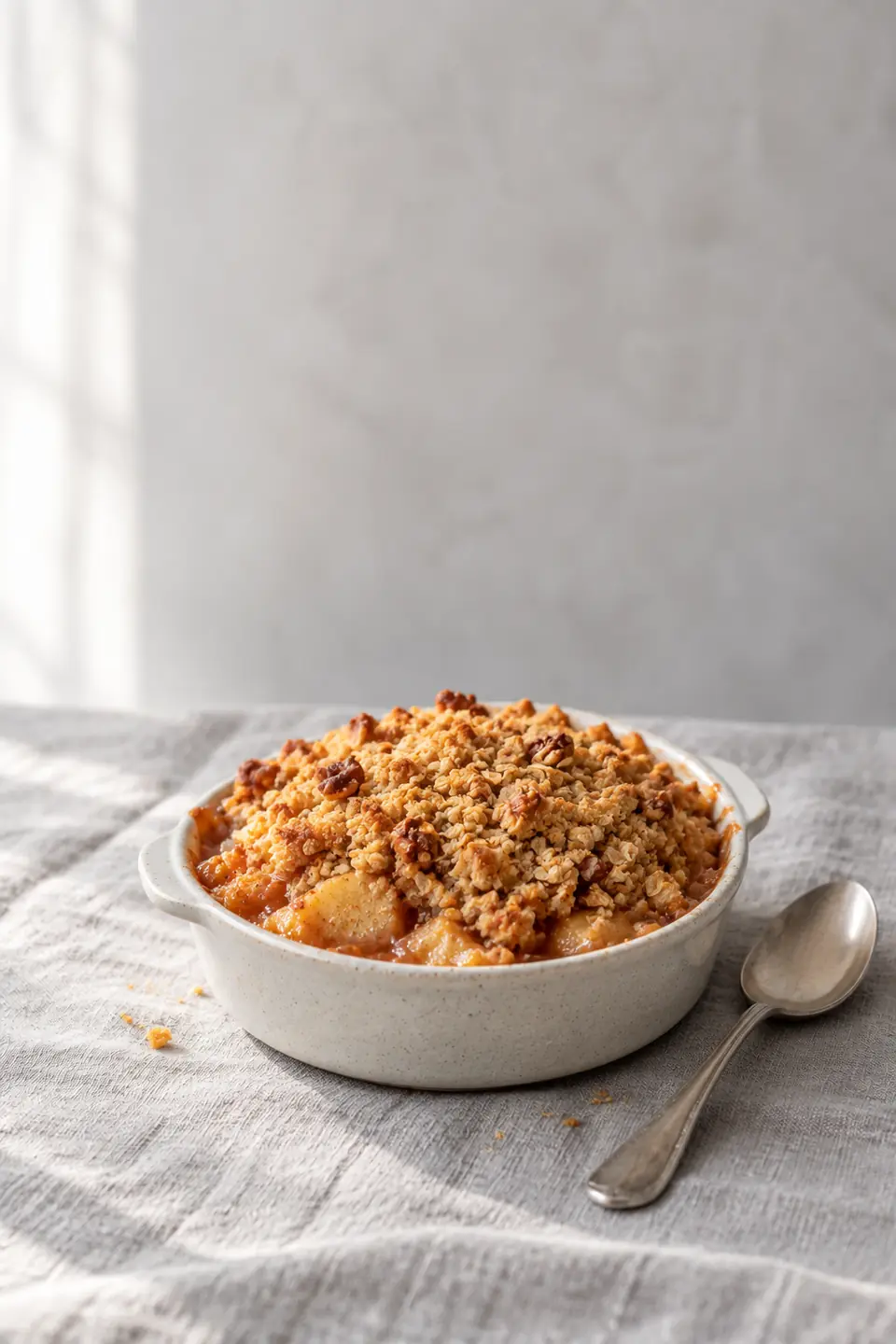 Crumble de manzana