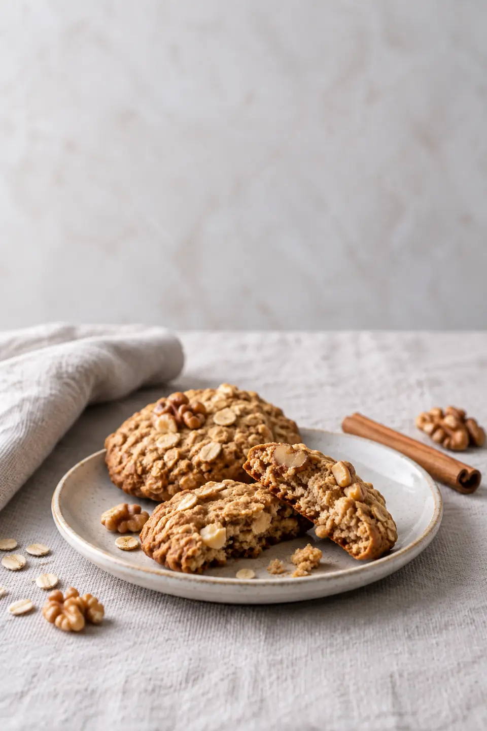 Galletas de avena y canela